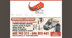 Desktop Screenshot of mudanzas-londono.com