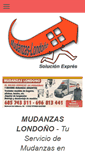 Mobile Screenshot of mudanzas-londono.com